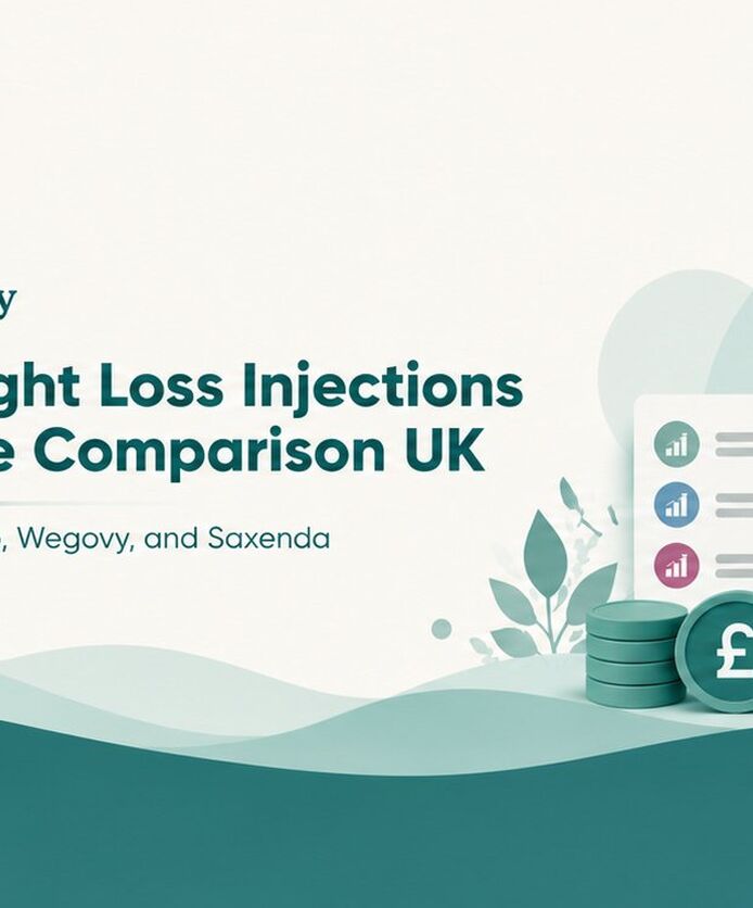 Weight Loss Injections Price Comparison UK: Mounjaro, Wegovy, and Saxenda blog image