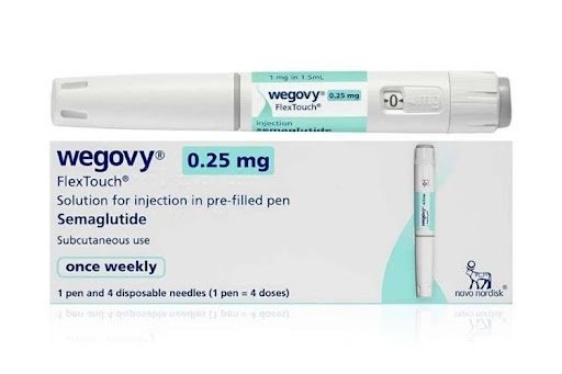 Wegovy injection pen from Curely.