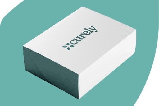 Curely weight loss treatment delivery box.