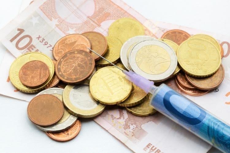 Healthcare cost concept showing injection treatment expenses and medication pricing.